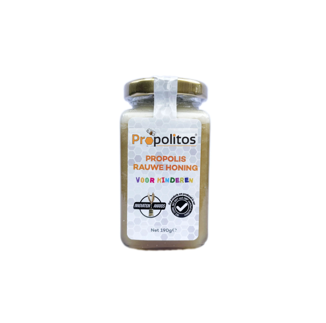 Propolis Rauwe Honing Mix voor Kinderen 190g Propolitos